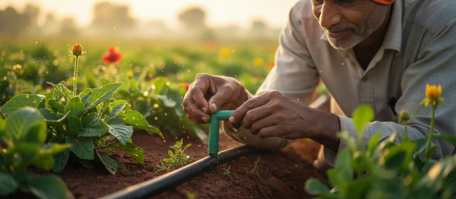 Empowering Smallholders through Smart Drip Irrigation